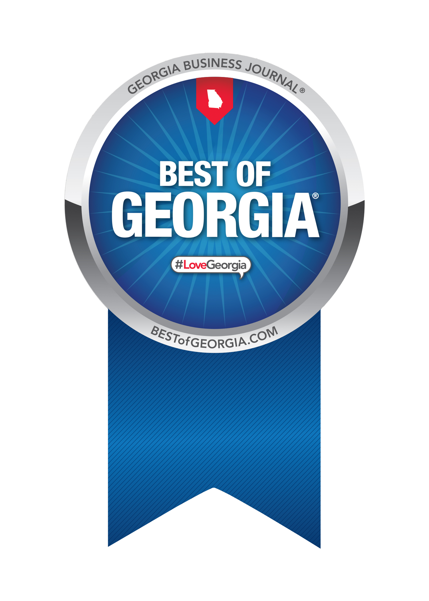 Georgia Business Journal: Best of Georgia Regional Winner Badge